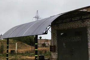 Навес из поликарбоната для шиномонтажа — фото 2